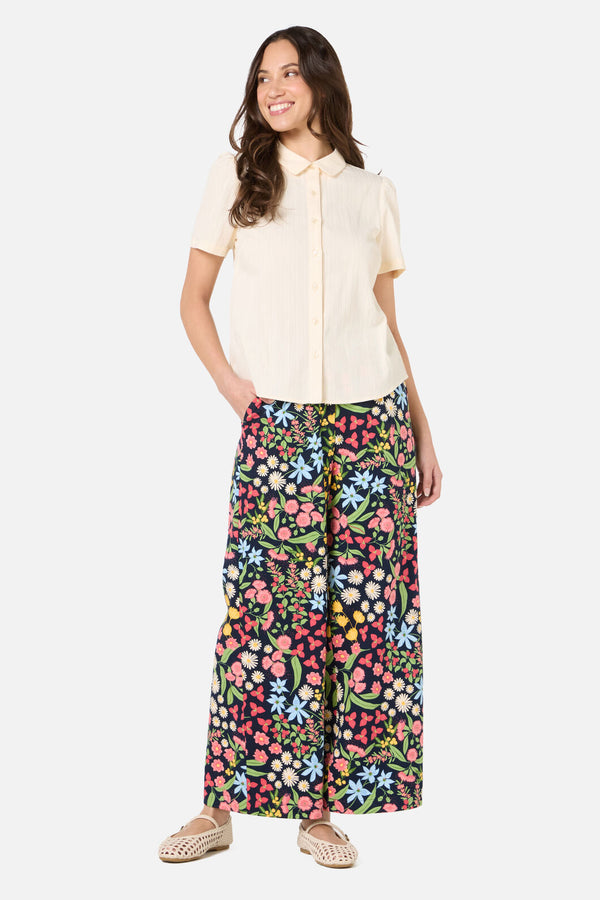 Princess Highway - Lee Short Sleeve Blouse - cream