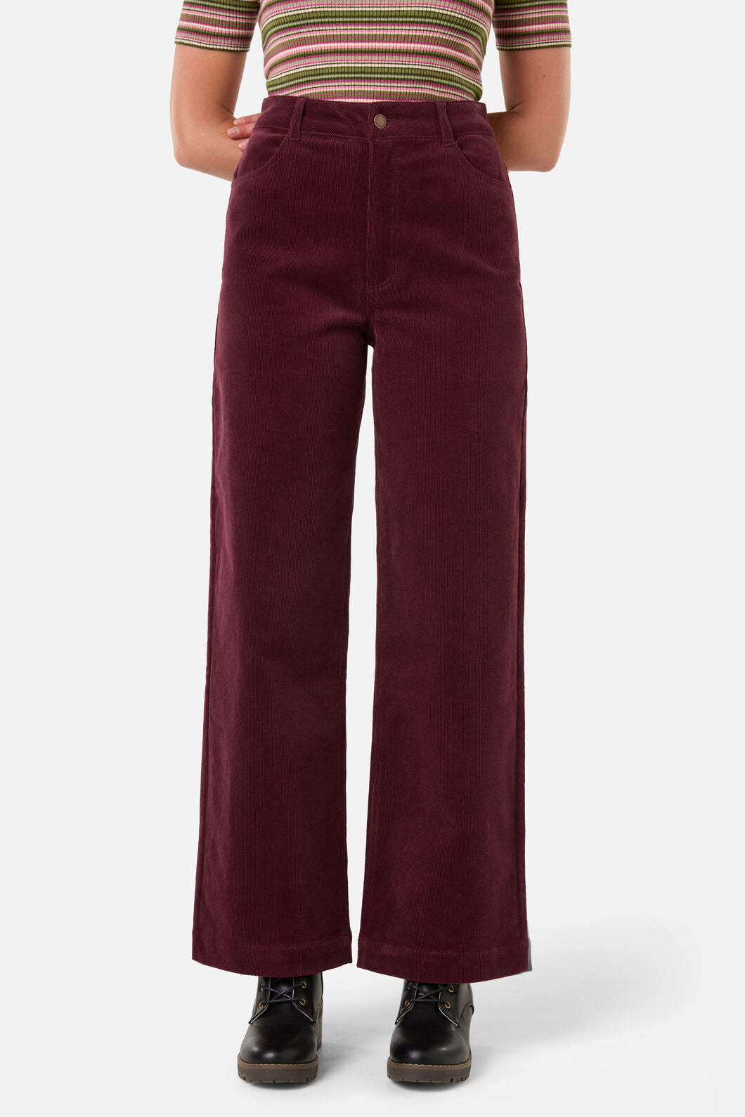 Princess Highway - Charlie Girl Cord Jean - wine