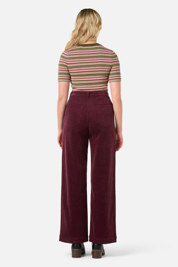 Princess Highway - Charlie Girl Cord Jean - wine