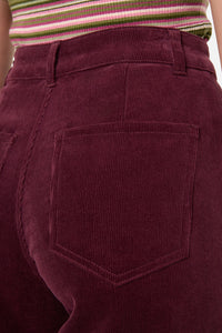 Princess Highway - Charlie Girl Cord Jean - wine