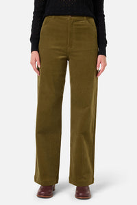 Princess Highway - Charlie Girl Cord Jean - olive