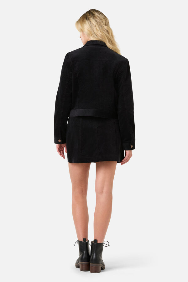 Princess Highway - Charlie Girl Cord Jacket - black