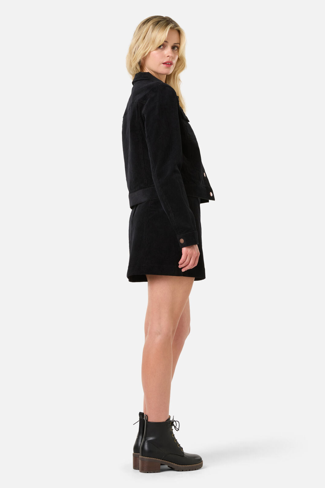 Princess Highway - Charlie Girl Cord Jacket - black