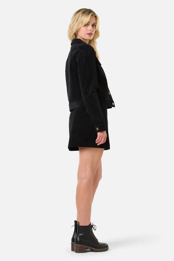 Princess Highway - Charlie Girl Cord Jacket - black