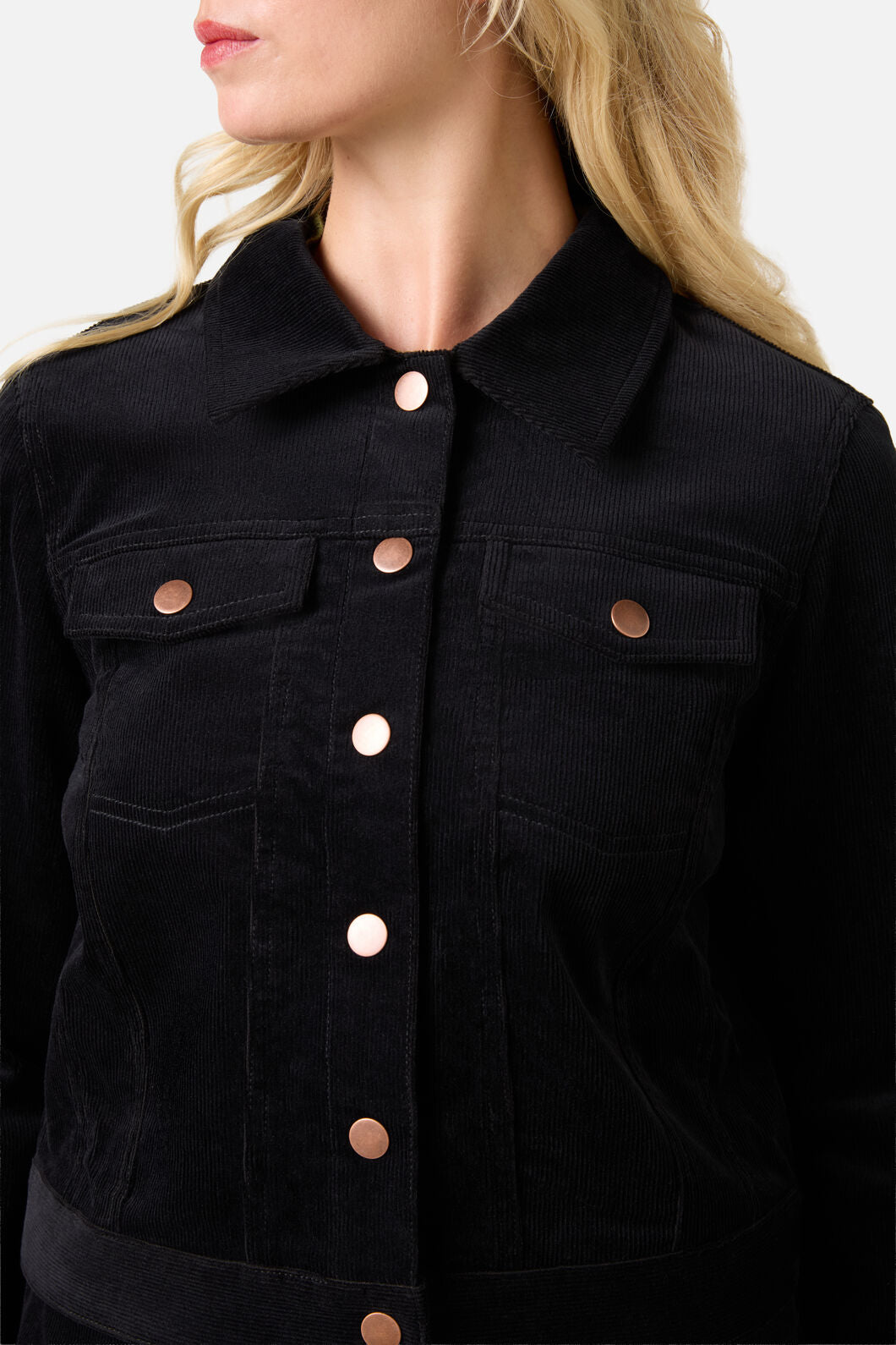 Princess Highway - Charlie Girl Cord Jacket - black