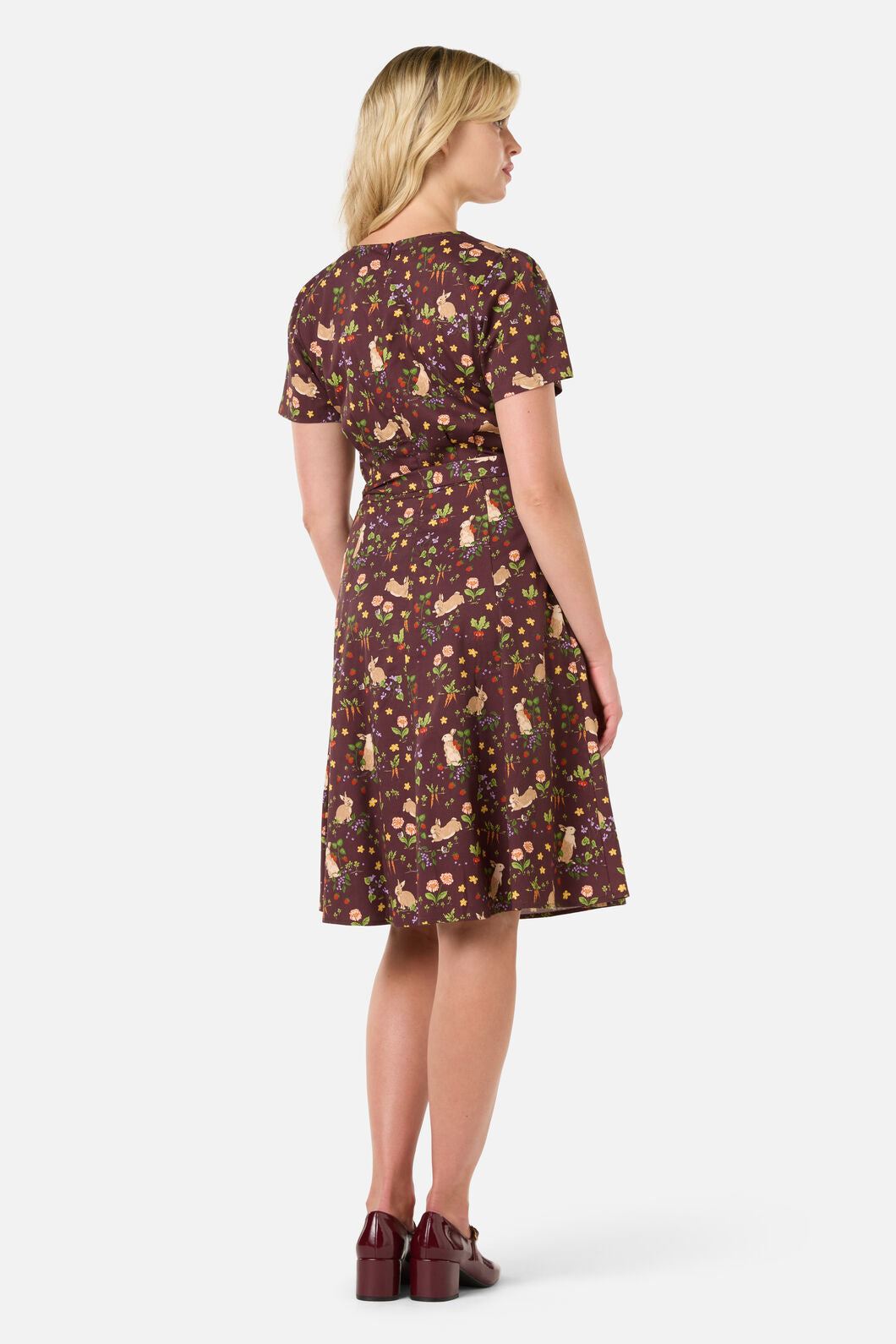 Princess Highway - Lola Rabbit Tea Dress - chocolate
