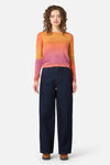 Princess Highway - Harlow Ombre Knit Top - berry