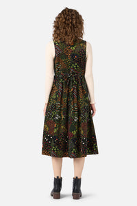 Princess Highway - Rolling Hills Cord Midi Dress - black