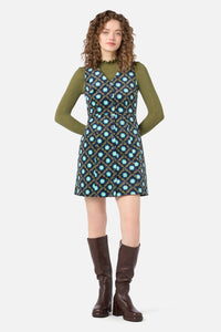 Princess Highway - Delilah Cord Pinafore - navy