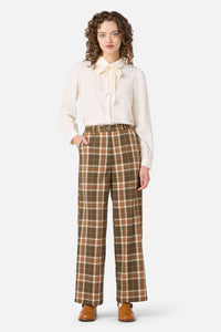 Princess Highway - Vera Check Pants - green