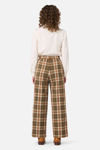 Princess Highway - Vera Check Pants - green