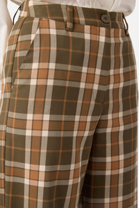 Princess Highway - Vera Check Pants - green