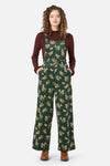 Princess Highway - Wattle & Butterfly Overall - green