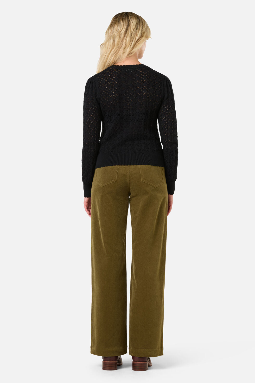 Princess Highway - Annabelle Fancy Knit Top - black