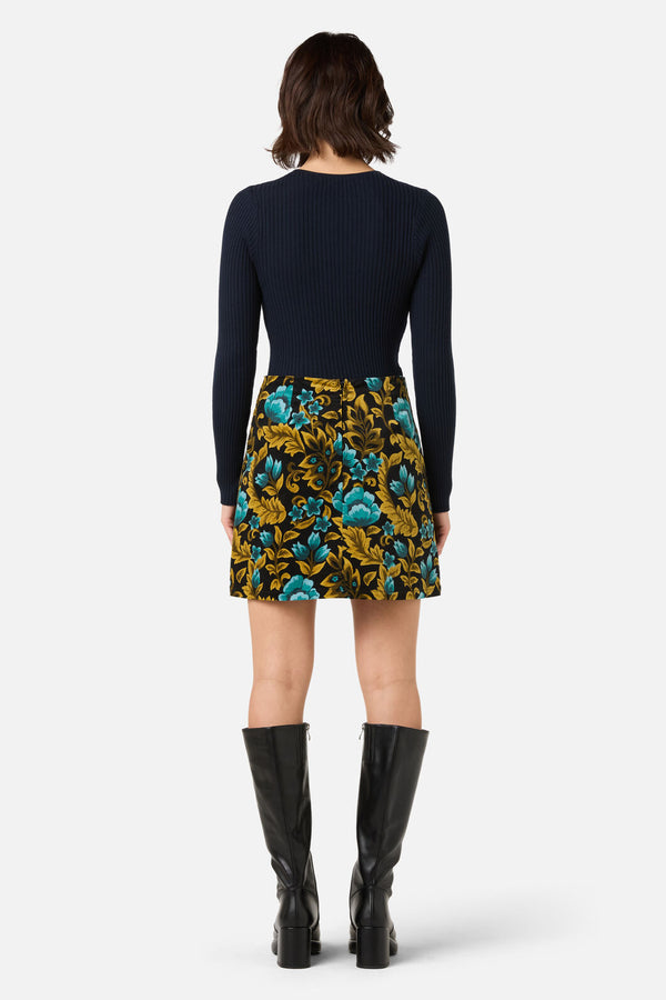 Princess Highway - Anna Bow Knit Top - navy
