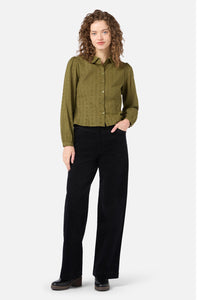 Princess Highway - Evelyn Blouse - avocado