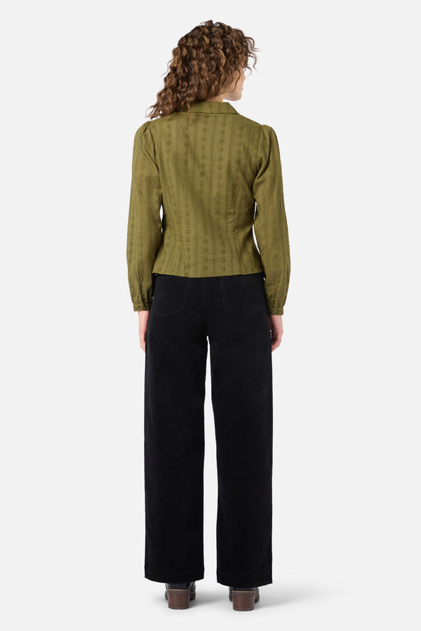 Princess Highway - Evelyn Blouse - avocado