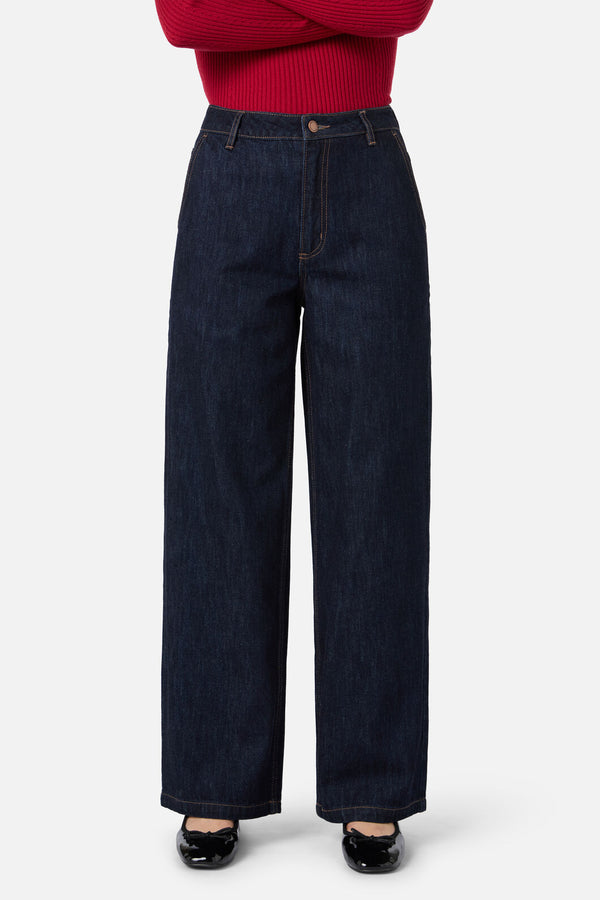 Princess Highway - Phillipa Relaxed Jean - blue-denim