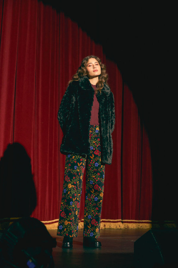 Princess Highway - Belinda Fur Coat - black