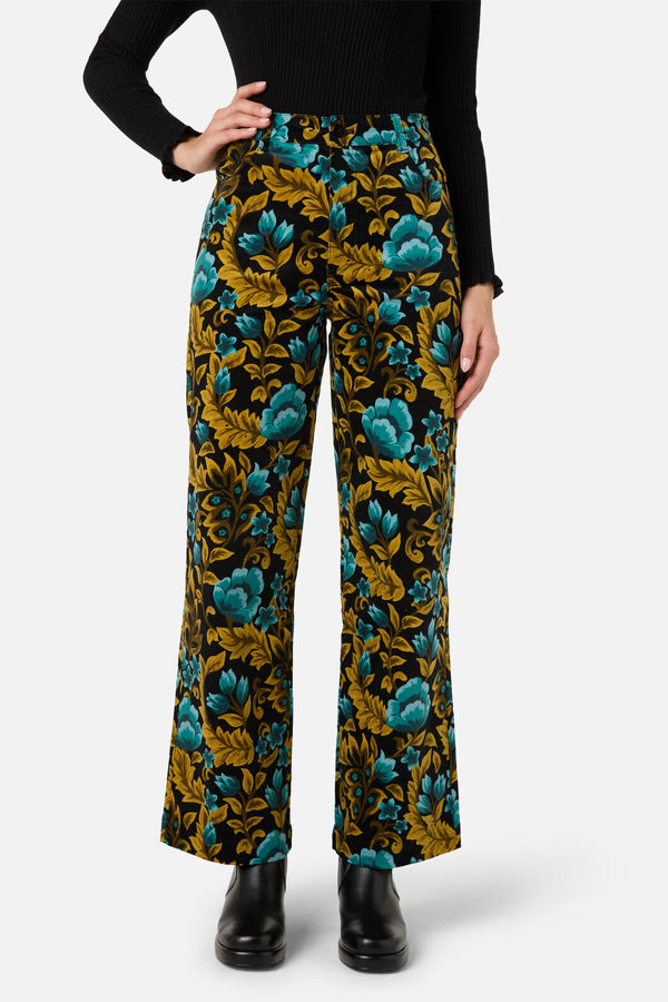 Princess Highway - Azura Velvet Pant - blue