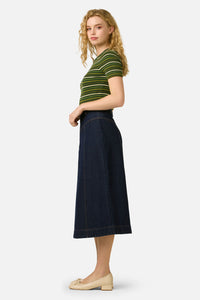 Princess Highway - Patsy Stripe Knit Top - green