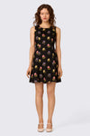 Princess Highway - Meika 90S Flower Mini Dress - black