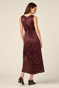 Princess Highway - Nina Embossed Slip Dress - chocolate