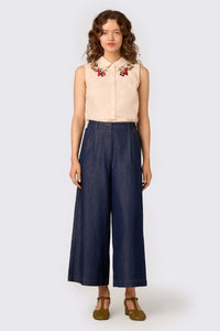 Princess Highway - Joe Classic Denim Culotte - blue-denim