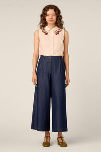 Princess Highway - Joe Classic Denim Culotte - blue-denim