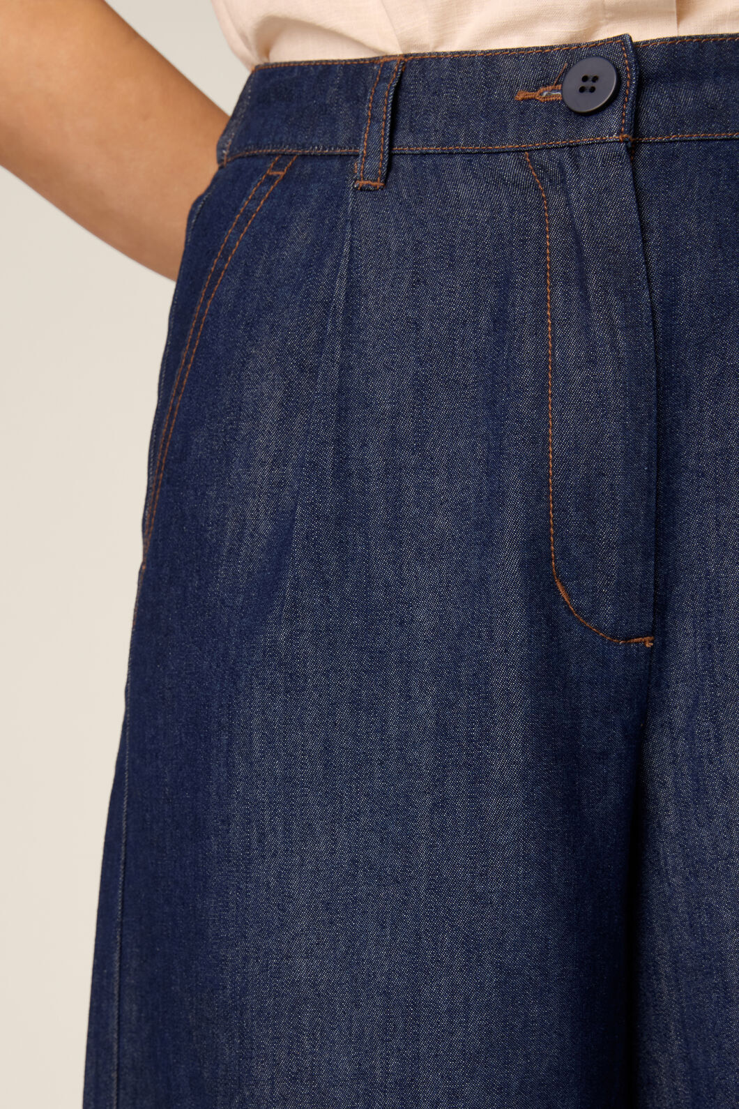 Princess Highway - Joe Classic Denim Culotte - blue-denim