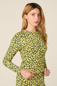 Princess Highway - Meadow Rashie Swim Top - green
