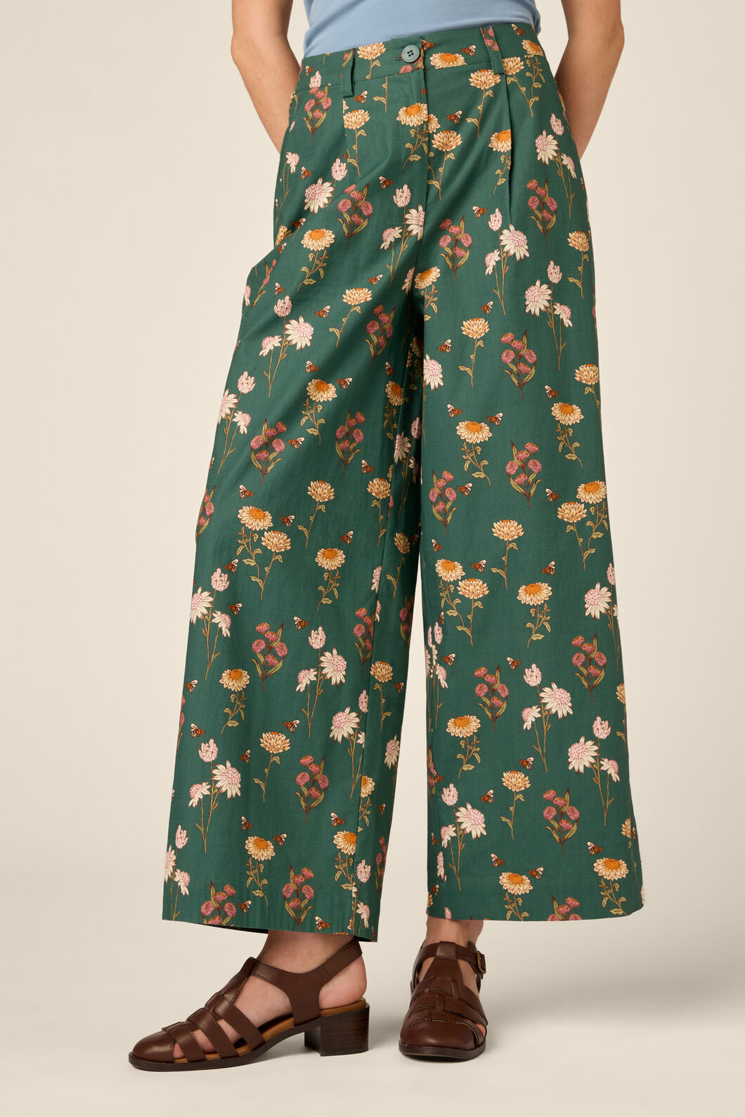Princess Highway - Native Bee & Flora Pant - green