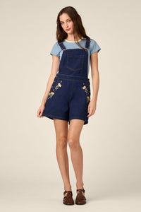 Princess Highway - Strawflower Short Overall - blue-denim