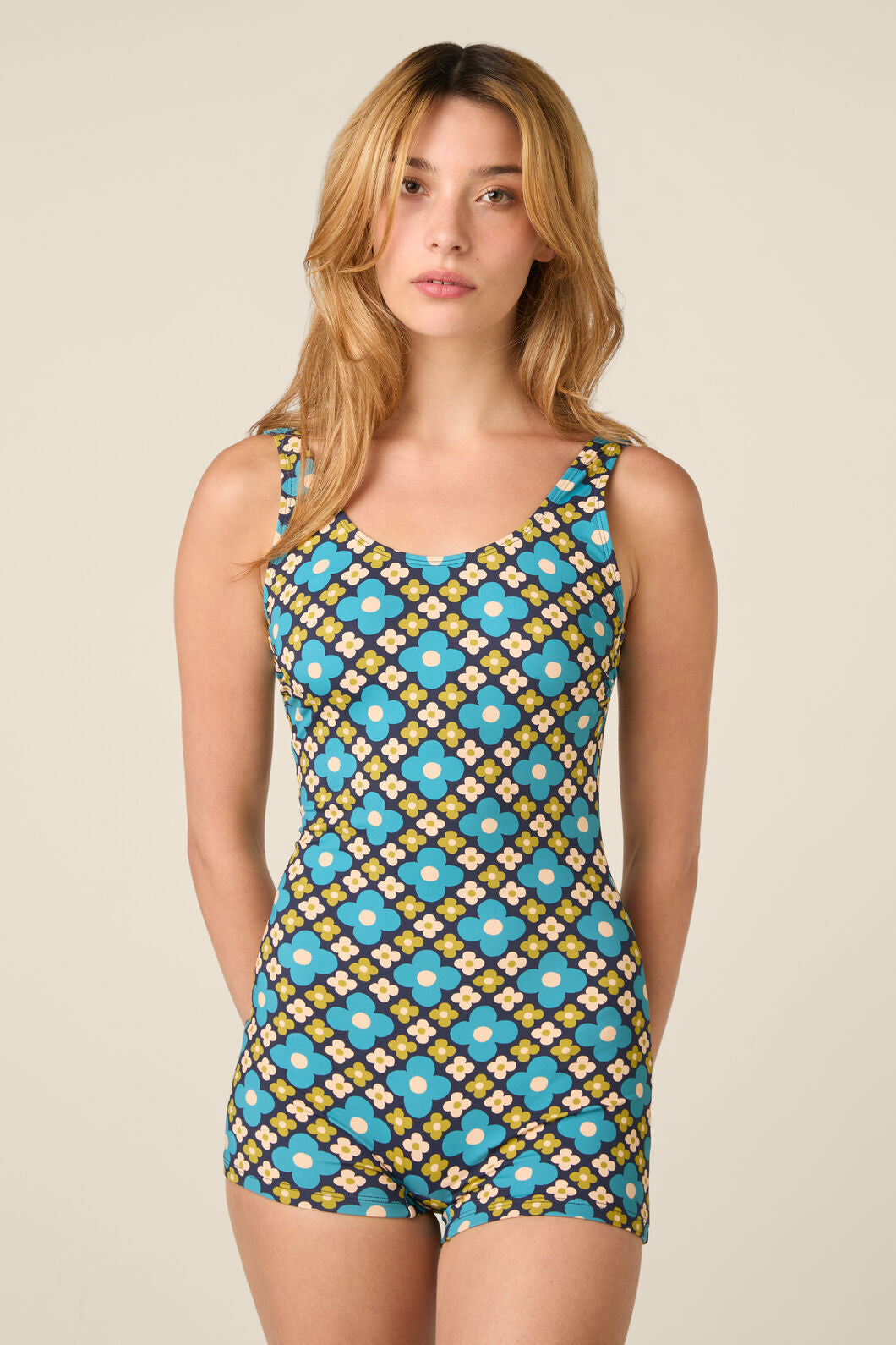 Princess Highway - Mimi Geo Boyleg One Piece - blue