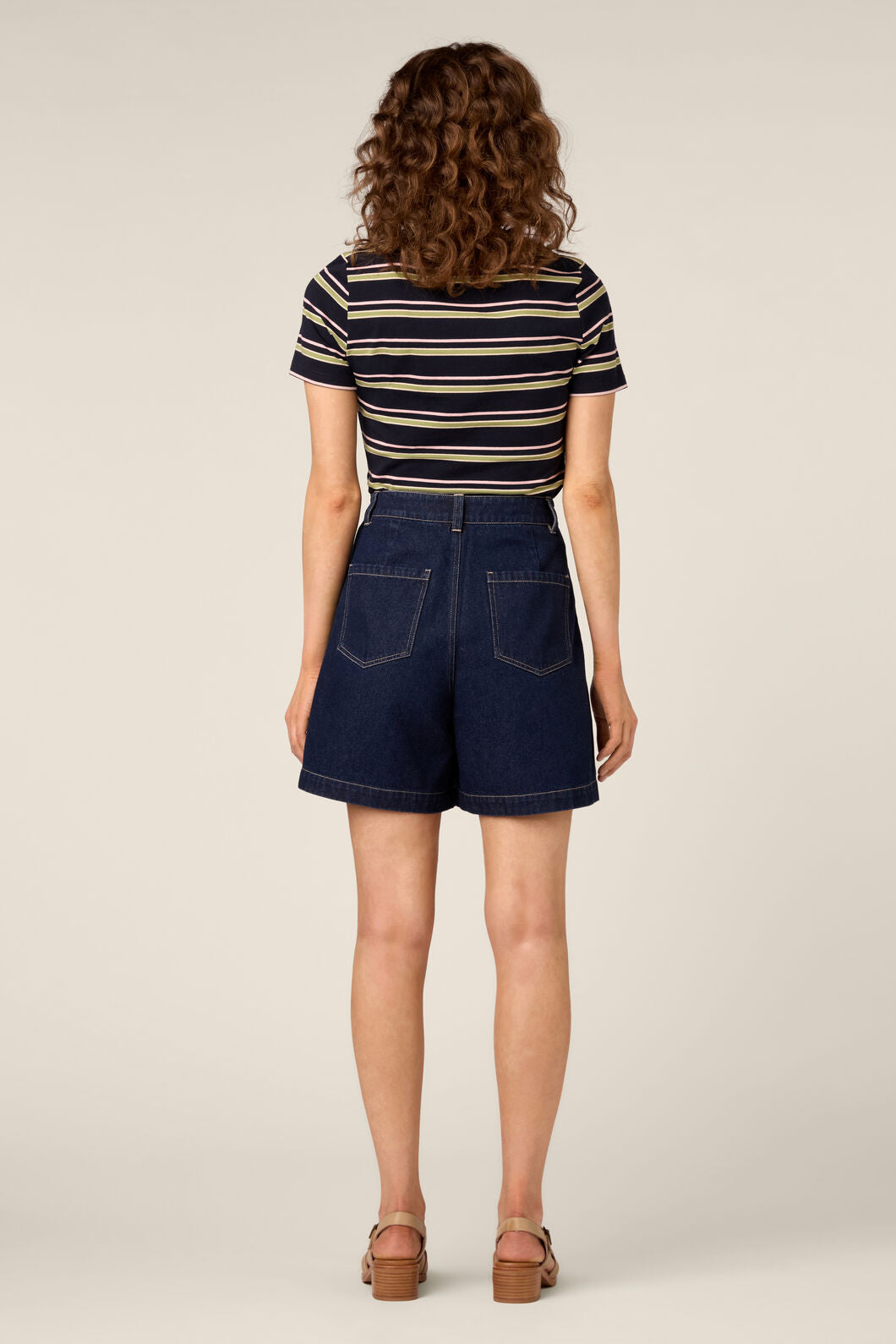 Princess Highway - Reece Denim Short - dark-denim