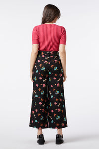 Princess Highway - Serena Flora Pant - black