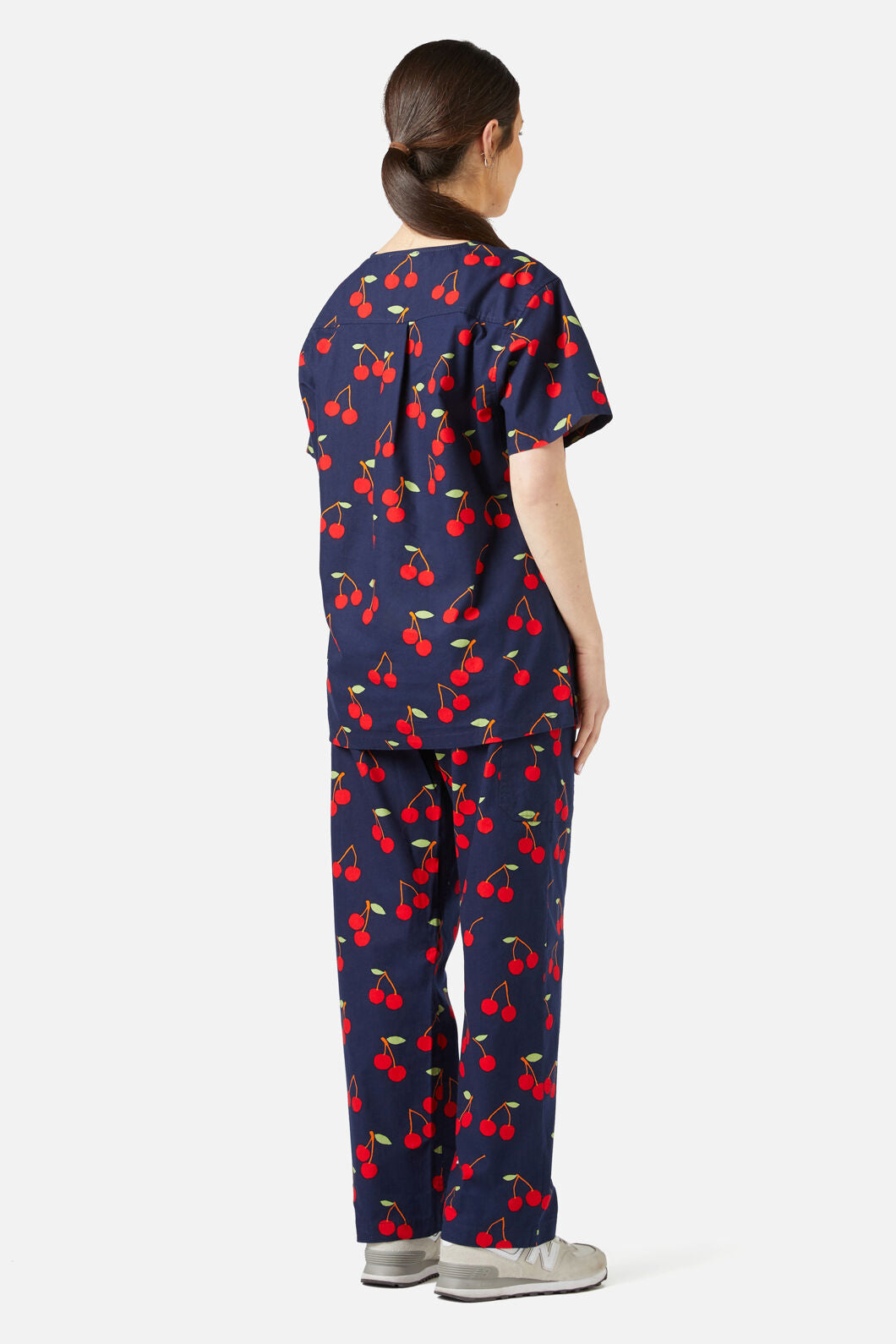 Princess Highway - Sweet Cherry Scrub Set - navy