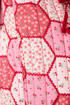 Patchwork Quilted Tie Vest