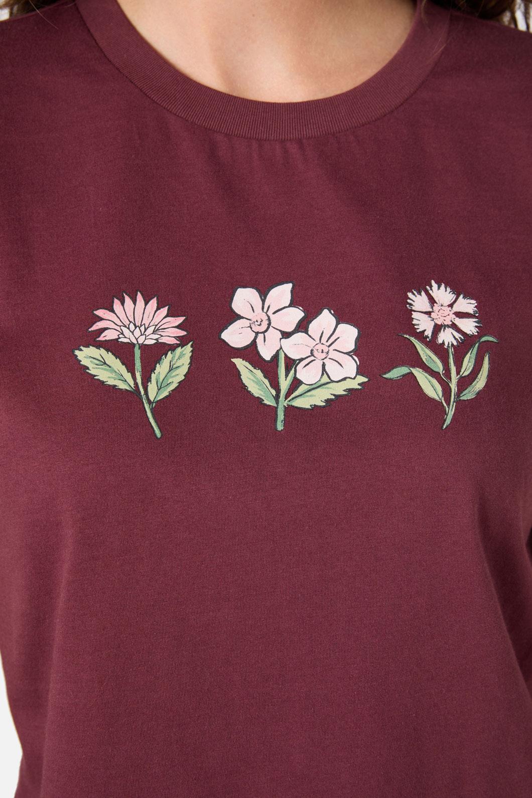 Yvette Butterfly Flower Tee