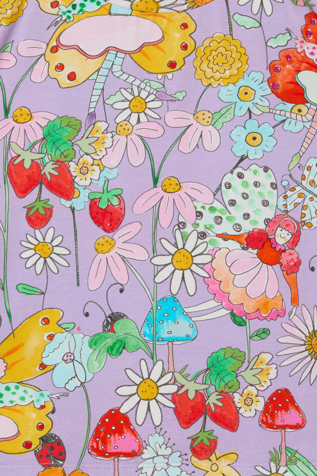 Princess Highway - Fairies Kids SS Tee - lilac