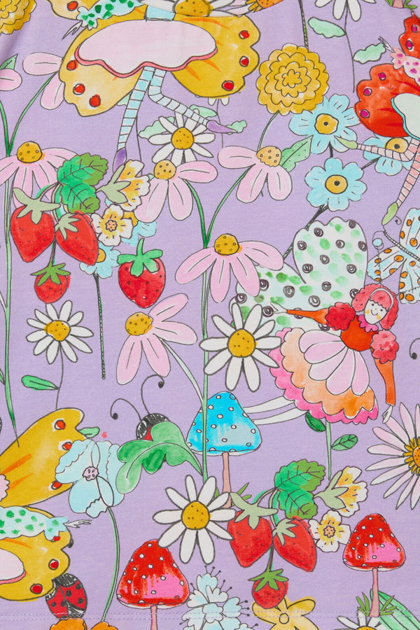 Princess Highway - Fairies Kids SS Tee - lilac