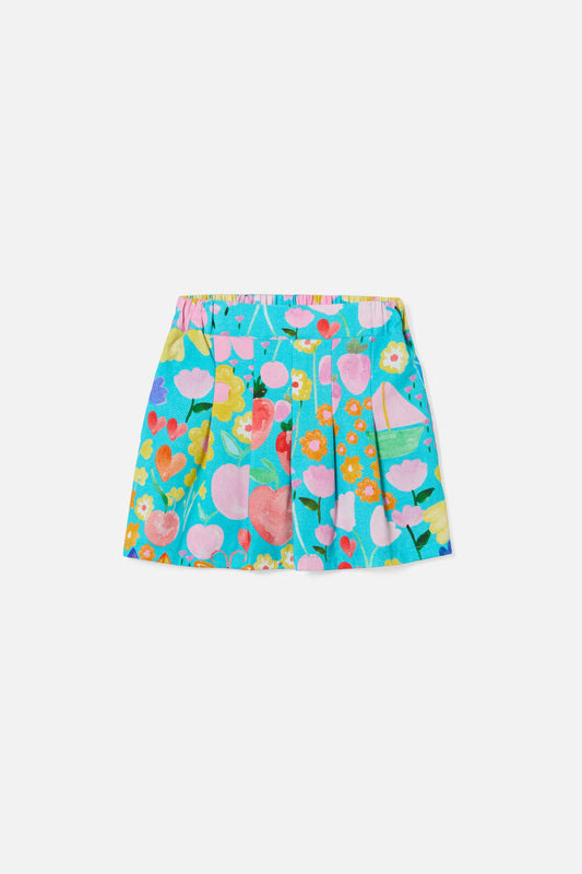 Princess Highway - Pretty Things Kids Pleat Short - green