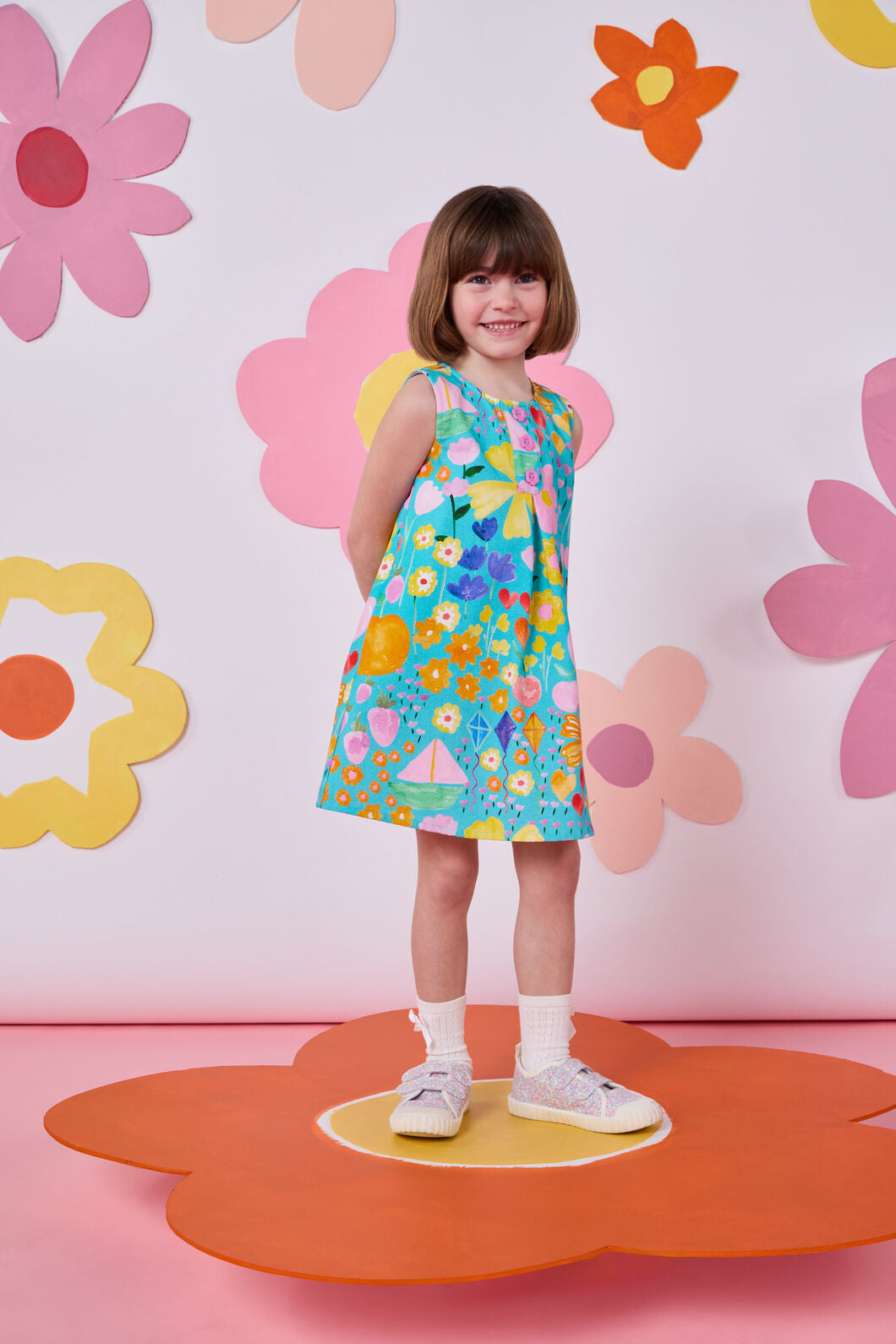 Princess Highway - Pretty Things Kids Dress - green