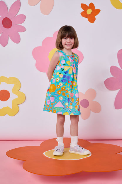 Princess Highway - Pretty Things Kids Dress - green