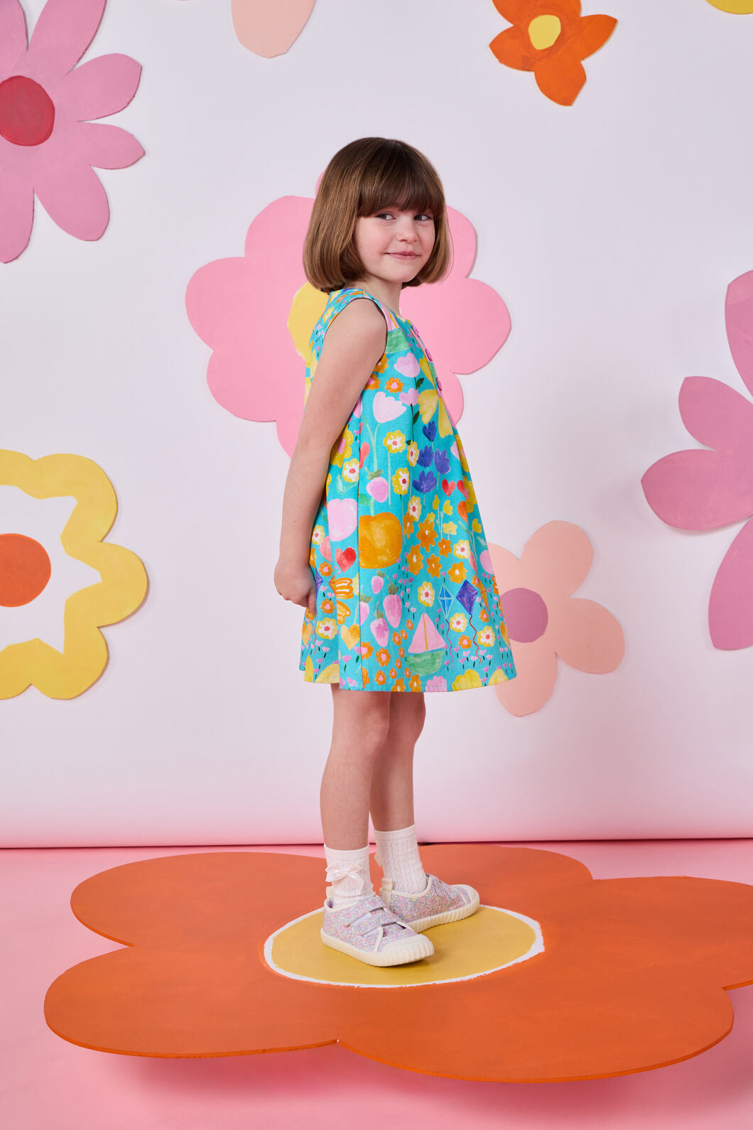 Princess Highway - Pretty Things Kids Dress - green