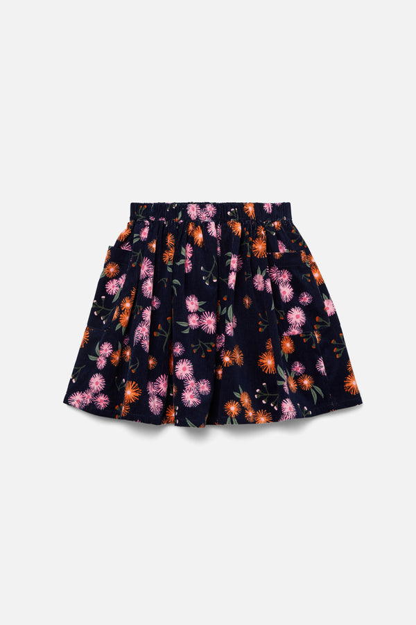 Princess Highway - Gumnut Puffs Kids Skirt - navy