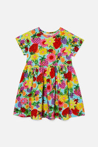 Princess Highway - Ladybug Kids Dress - blue