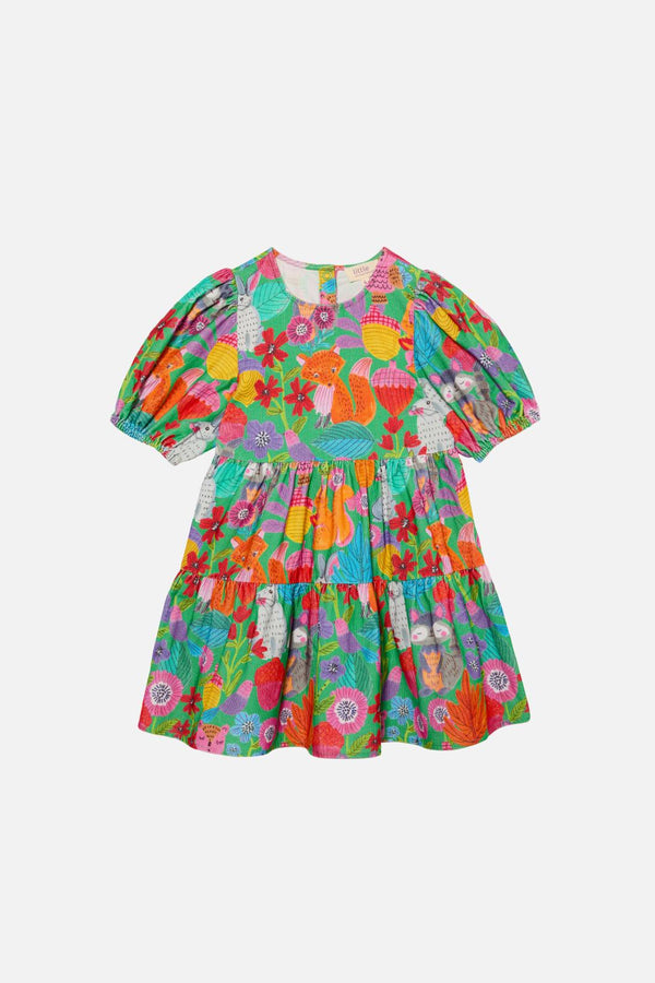 Princess Highway - Woodland Kids Cord Dress - green