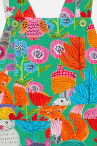 Princess Highway - Woodland Kids Overalls - green