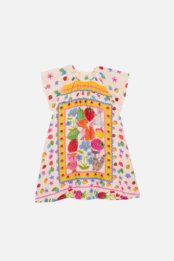 Princess Highway - Scarf Kids Dress - cream